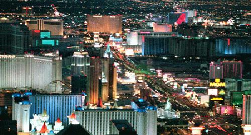 Las Vegas Strip looking North